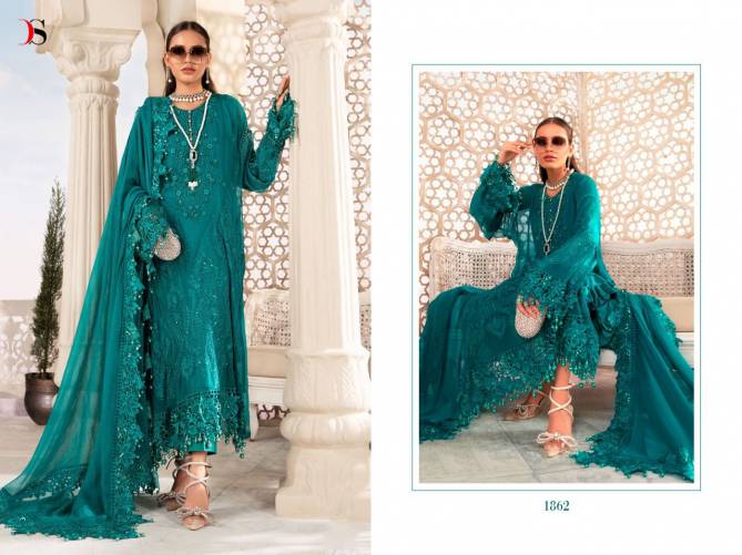 Deepsy Mariab Chiffon 22 Wholesale Salwar Suits Collection 